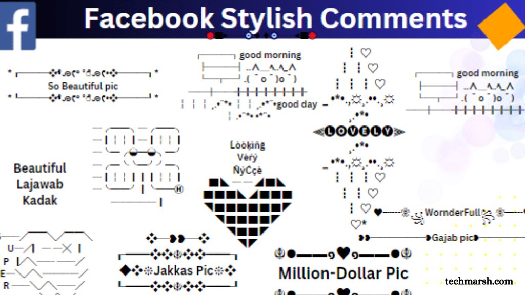 Popular Facebook Stylish Comments