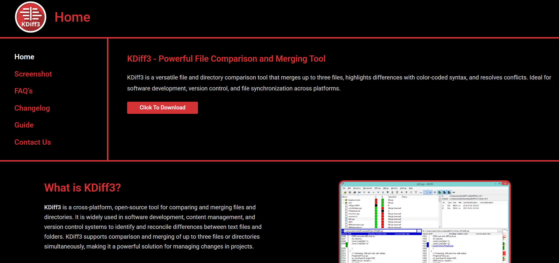 Why Choose KDiff3 for File Comparison