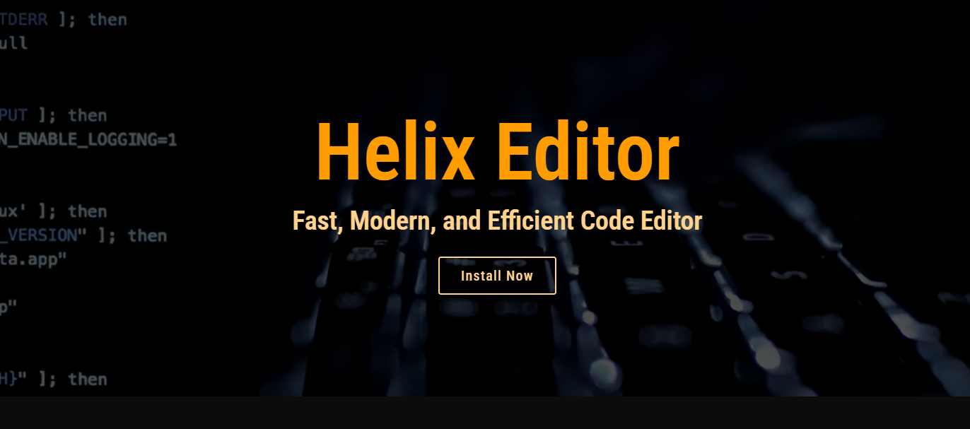 Is Helix the Best Rust-Based Text Editor