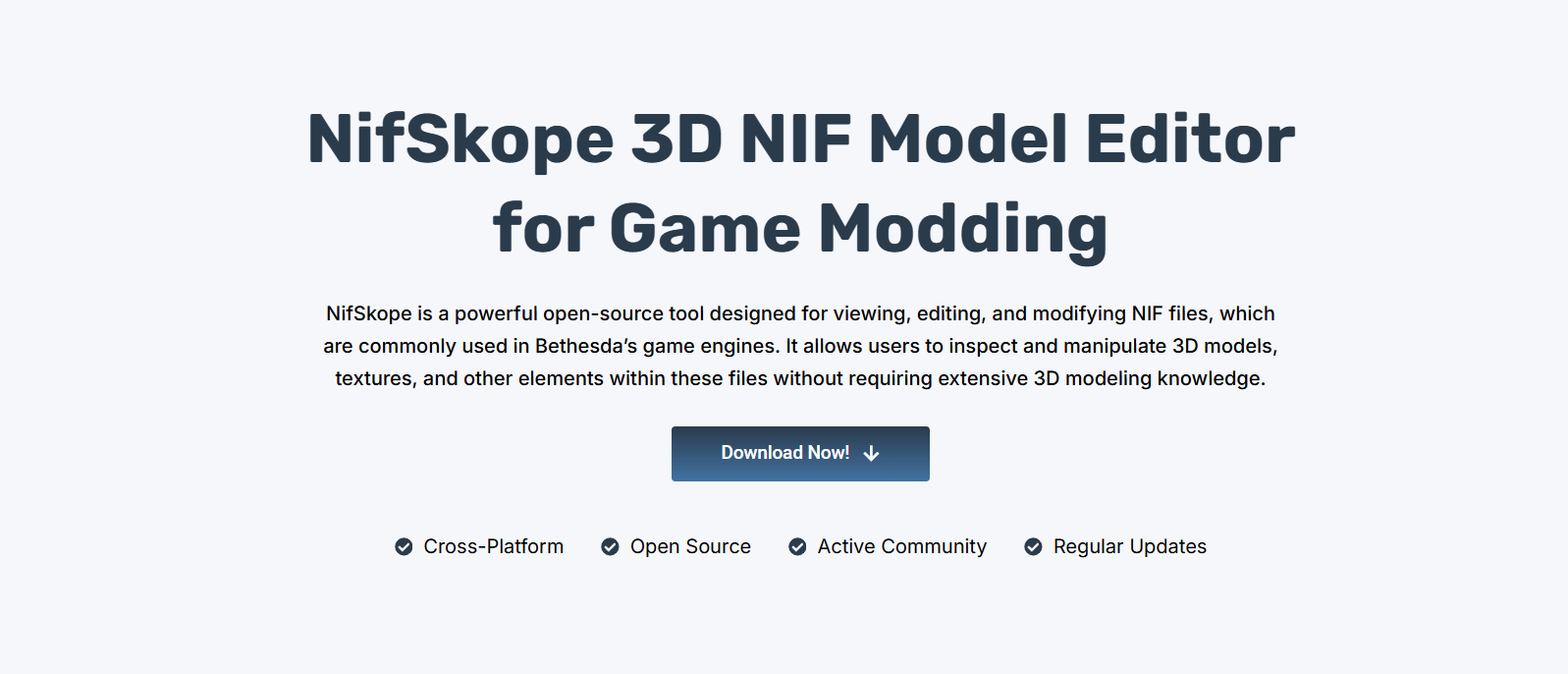 Why Do Modders Use NifSkope