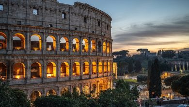 The Colosseum in Rome, one of the European cities examined in heat mortality research